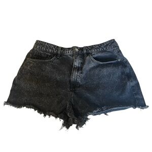 Y2K Black Denim Shorts Forever 21